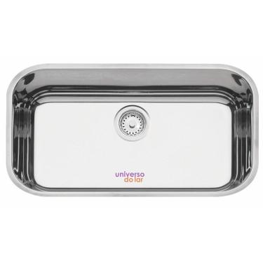 Imagem de Cuba de embutir Tramontina Lavínia 56 BL Polido 56x34 cm Aço Inox