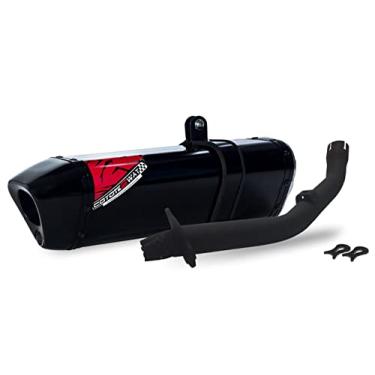 Imagem de Escape/Ponteira Coyote TRS 2 WAY Alumínio - Tornado XR 250 até 2006 - Preto/Black