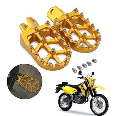 Imagem de Pegadores de pé AnXin para apoio de pé para pé pedalas descansos CNC MX para SUZUKI RM125 RM250 RM250Z RMX250 DR-Z400 DR-Z400E DR-Z400S DR-Z400SM KAWASAKI KLX400R