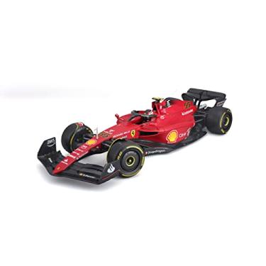 Imagem de Miniatura Carro F1 Ferrari F1-75 2022 Carlos Sainz Bburago Formula 1 1/18