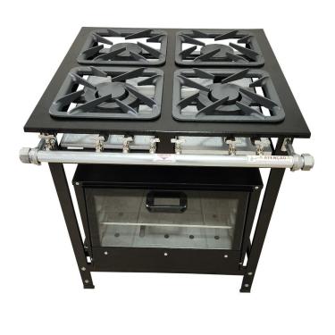 Imagem de Fogão 4 Bocas Cefaz com Forno Linha Diamond Baixa Pressão CFZD-015