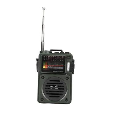 Imagem de Rádio Portátil Reprodutor de Música, Rádio FM Bluetooth 1000mah, Mini CD Player 87-108MHZ Com Alto-falantes, Suporte para Alto-falante Multifuncional Noaa Weather Forecast
