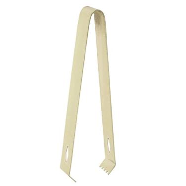 Imagem de OKJHFD Pinças De Gelo, Pinças De Aço Inoxidável Para Açúcar E Gelo, Mini Pinças Para Servir, Pinças Pequenas Para Alimentos, Doces, Pão, Bolo, Cozinha, Festa De Casamento, Balde De Bar(C)