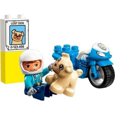Imagem de Lego Duplo 10967 5Pcs Police Motorcycle