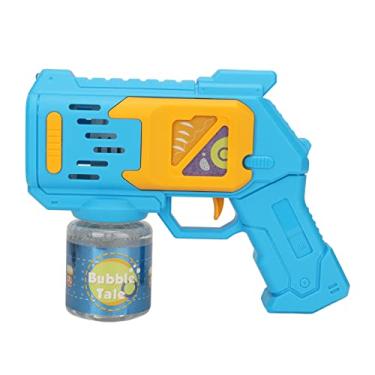 Imagem de Máquina de Fazer Bolhas, Motor Poderoso e Divertido Sem Fim Máquina de Bolhas de Sabão para Casamento (Azul)