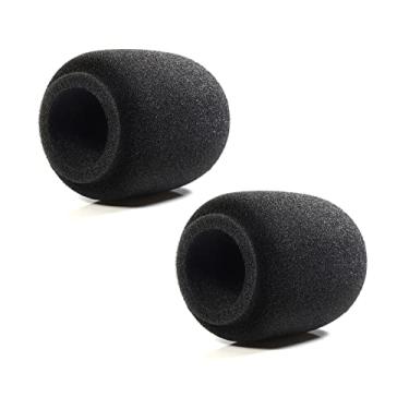 Imagem de 2 peças de reposição para microfone vocal suporte esponja capa de reposição peças de reparo para SHURE PGA27 PGA 27 SM7B SM27