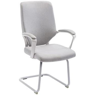 Imagem de Cadeira de escritório cadeira executiva de luxo cadeira de escritório, encosto ergonômico alto, cadeira de mesa de PC com acolchoamento espesso e apoios de braço cadeira de computador