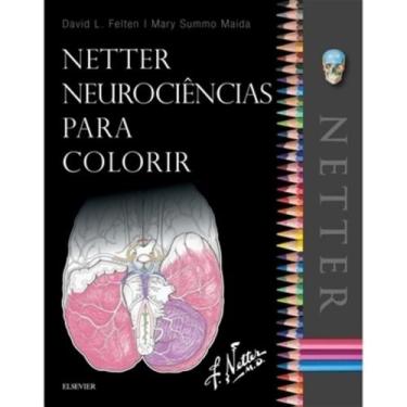 Imagem de Netter Neurociências Para Colorir + Marca Página