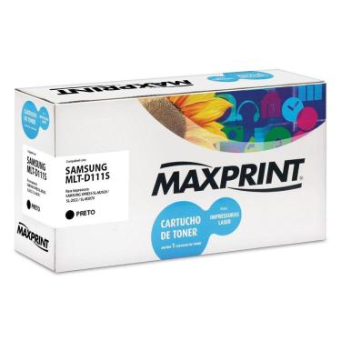 Imagem de Toner Maxprint 5615291 compatível com Samsung MLT-D111S Preto