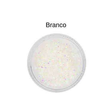 Imagem de Glitter Flocado Maquiagem Rosto Corpo Cabelo Purpurina Brilho Grosso Holográfico Artístico Corporal Facial Make Carnaval