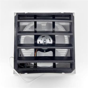 Imagem de Fã exausto 33x33cm Exaustor de parede doméstico pequeno exaustor Banheiro Ventilador de ventilação silencioso Exaustor de janela Ventiladores de ventilação