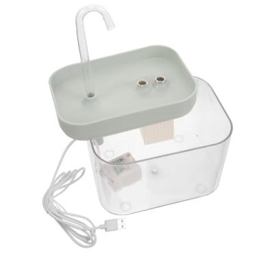 Imagem de GRIRIW bebedouro gato Dispenser de água para pets com filtro Dispensador de água elétrico para animais de estimação bebedouro para gatos bebedouro para cachorro fonte pequena