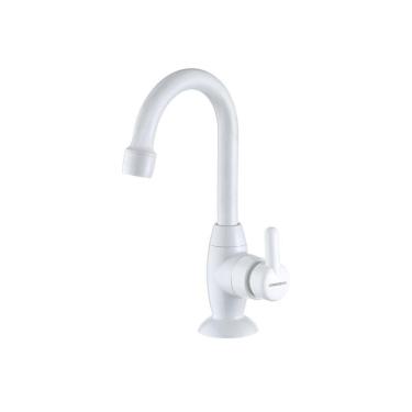 Imagem de Torneira Pvc Lavatório Mesa Bancada 1195 F31 - Lorenzetti Branco