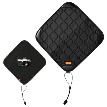 Imagem de KODAK Envoltório para câmera - Tecido protetor resistente à água, anti-arranhões e sem poeira para câmera sem espelho, câmera compacta, lente Prime (preto, G) [UM item]