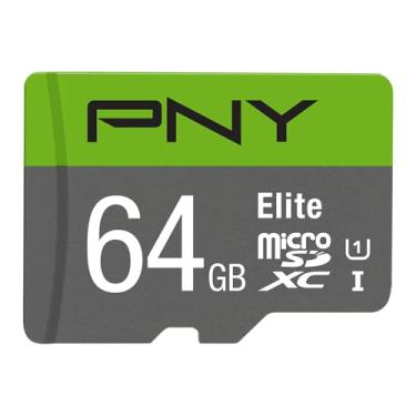 Imagem de Cartão de memória flash PNY Elite Class microSD XC, 64 GB