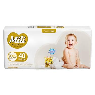 Imagem de Mili Fralda Love&Care Mega Xxg - 40 Unidades