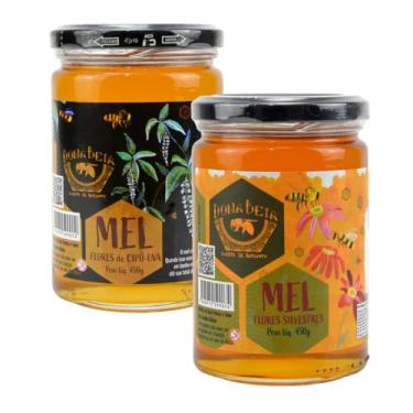 Imagem de Mel Puro Flores Silvestre e Cipo Uva 900g 100% Natural Dona Beia