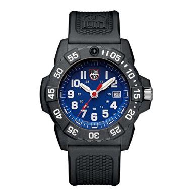 Imagem de Luminox Relógio de pulso masculino Navy Seal 3503.L com pulseira de poliuretano preta