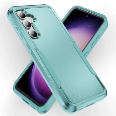 Imagem de Bolsa à prova de choque capa traseira para Samsung Galaxy S23 FE 5G S24 S22 Plus S21 S20 FE S23 Ultra A35 A55 A15 A14 A54 A53 Acessórios, verde, para Galaxy S21
