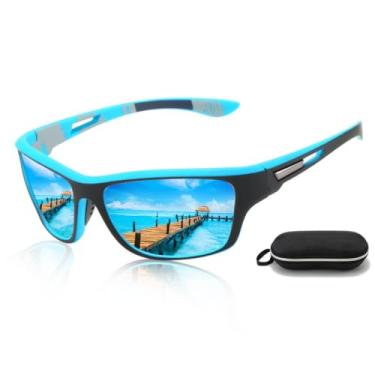 Imagem de Óculos de Sol Masculino Esportes Polarizado UV400
