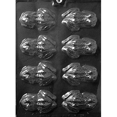 Imagem de Grandmama's Goodies A126 Pacote com 3 moldes de chocolate para doces de sapo com instruções exclusivas de moldagem