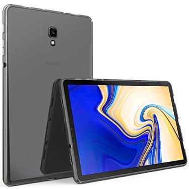Imagem de Puxicu Capa transparente para Galaxy Tab S4 10,5, design fino, capa protetora de TPU macio flexível para tablet Samsung Galaxy Tab S4 10,5 polegadas SM-T830/T835/T837 versão 2018, transparente