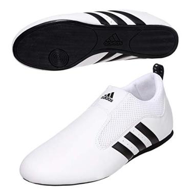 Imagem de adidas Contestant Pro Ultraleve Artes Marciais Kung Fu Taekwondo Tapete para Treinamento Interno, Branco e preto, 11 (290mm)