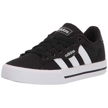 Imagem de Tênis de skate Adidas infantil Daily 3.0, Black/White/Black, 7 Little Kid