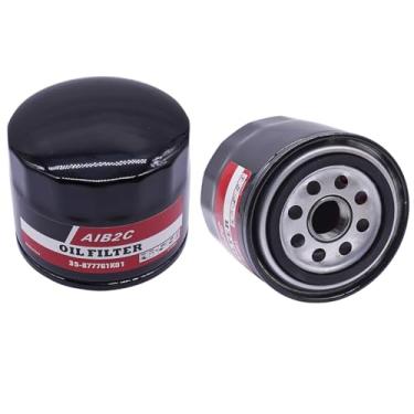 Imagem de 35-877761K01 Filtro de óleo de popa marítimo de 4 tempos compatível com Mercury 2 pacotes