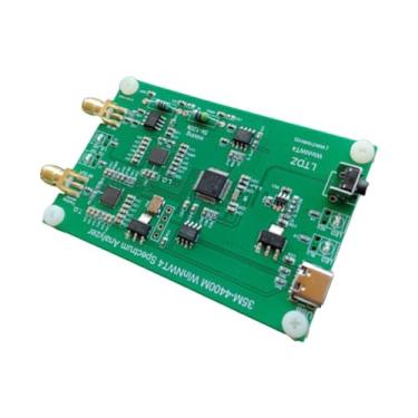 Imagem de menolana Módulo analisador de espectros, análise de sinal de rede usb, placa de fonte de sinal espectros substitui, conjunto pcb com fonte de rastreamento