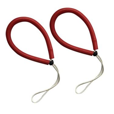 Imagem de Almencla 2xScuba Diving Underwater Snorkeling Correia de Pulso Correia de Aperto de Corda - Vermelho