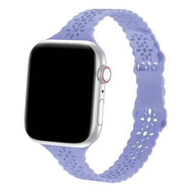 Imagem de Pulseira Silicone Renda Compatível com Apple Watch - Baú do Viking, La