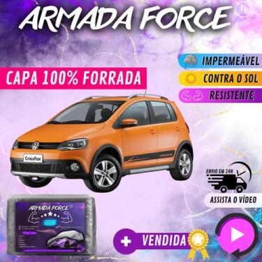 Imagem de Capa Cobrir Carro CROSS FOX 100% Forrada Armada Force 100% Impermeável