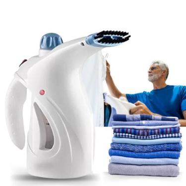 Imagem de Passadeira de Roupas Vaporizador  Portátil  Vertical Limpa Higieniza -