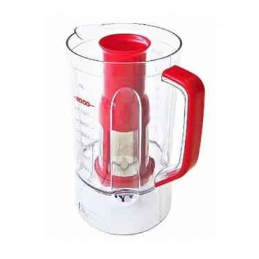 Imagem de Copo S/Tampa Liquidificador Mondial L-1000 Vermelho Original