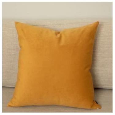 Imagem de Almofada em Veludo Caramelo Quadrada - Cazachic, Somente Capa