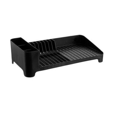 Imagem de Escorredor de Louças Edge One 40cm x 20cm - SELEÇÃO CAMICADO, PRETO