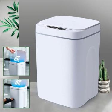 Imagem de Lixeira Automática com Sensor Inteligente Recarregável 16L - BELLATOR