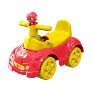 Imagem de Quadriciclo Infantil Vermelho e Amarelo Cardoso - Toys Totokinha Flash