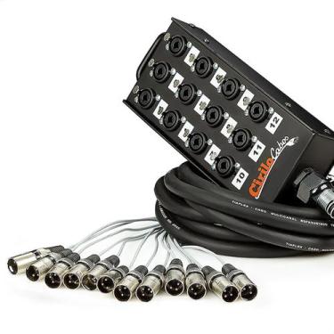 Imagem de Medusa 12 Vias com Conectores Combo - 25 Metros - CIRILO CABOS