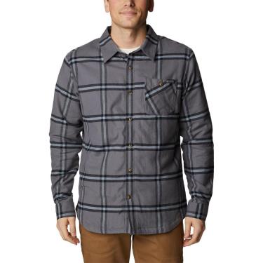 Imagem de Camisa M/L Columbia Masculina Cornell Woods™ Fleece Lined Flannel-Masculino