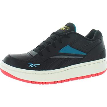 Imagem de Reebok Tênis feminino Court Double Mix, Preto/cinza puro/azul-petróleo, 36