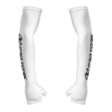 Imagem de Manguito Proteção Solar Manga Longa Mangote Braço Adulto Com Polegar P