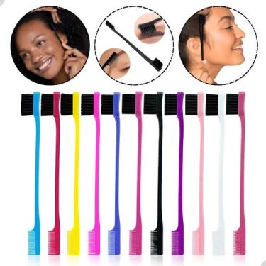 Imagem de Pente Com Escovinha Para Baby Hair 2 Em 1 - Difinity