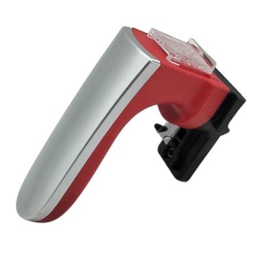Imagem de Cabo Alça Puxador Vermelho e Prata Compatível com Fritadeira Elétrica Air Fryer Mondial AF-32-RI
