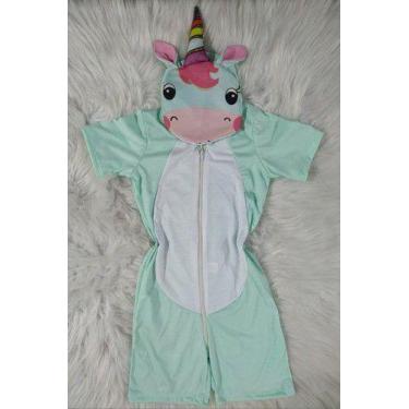 Imagem de Pijama Unicórnio Infantil Macacão Kigurumi Pokemon Pintadinh - anjo da