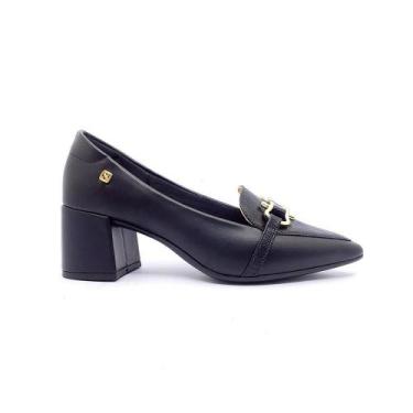 Imagem de Sapato Scarpin Santinelli Feminino 1534-034, 37, Preto