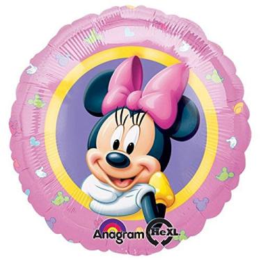 Imagem de Anagram Balão de alumínio Minnie Portrait, 45,72 cm, multicolorido