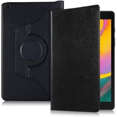Imagem de Capa Giratória de 360 Para Samsung Galaxy Tab S6 Lite 10.4 Polegadas (Preto)