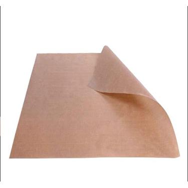 Imagem de VViViD Folhas de artesanato e hobby de transferência de calor de fibra de vidro antiaderente revestida de teflon incluindo rolo de amostra de 7 x 30 cm de vinil branco HTV (40,6 cm x 457,2 cm (4,6 m)